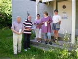 Ordf. Bengt Almkvist, ledamot Dag Lundman, Infoansvarig Eva Vidlund, Ekonomansv. Anetté Larm Johansson, samt vice ordf. Camilla Strandman 